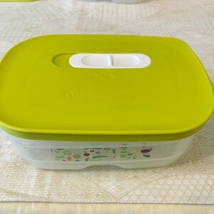 Tupperware venting veggie/ fruit container .